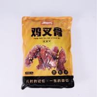 香辣味/五香味鸡叉骨办公室休闲零食香酥入骨       10千克