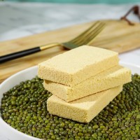 东北老式纯手工绿豆糕营养早餐办公室零食绿豆饼糕点传统零食  2袋