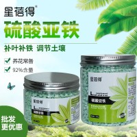 花魔力花卉用硫酸亚铁补铁补叶花草叶绿素栀子花铁树常用花肥80克  1瓶