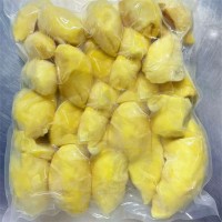泰国金枕榴莲果肉树熟液氮新鲜冷冻水果源头工厂批发900g香甜   1袋