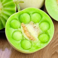 山东玉菇甜瓜5斤9斤包邮冰淇淋新鲜水果当季白香瓜玉茹哈蜜瓜包邮  1箱
