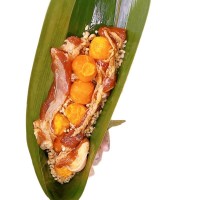 蛋黄板栗鲜肉粽子嘉兴风味冰皮端午节礼盒装批货送礼双蛋黄肉粽
