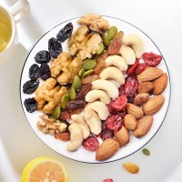 每日坚果混合干果小包装散装小包批发核桃高蛋白纸皮核桃2026新货
