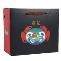 顺丰大闸蟹5两公蟹4两母蟹4对 固城湖鲜活现货满黄大闸蟹礼盒 2盒