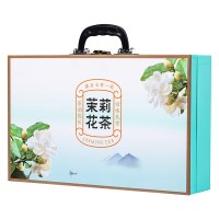 2025新茶茉莉花茶浓香型18罐高档礼盒装过年年货中秋节日送礼佳品
