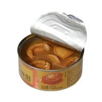 江船长即食红烧鲍鱼罐头海鲜批发140g装餐饮水产食品批发工厂直销