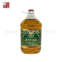 吉桂坊食用油东北大豆油桶装三级大豆油 2瓶
