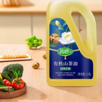 润心有机茶油1.25L瓶装 植物油员工福利家庭装