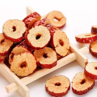 代发新疆特产若羌去核红枣片高质酥脆红枣圈干吃泡水茶干制大枣脆  2袋