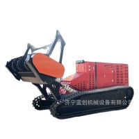 大型森防隔离带开设机全地形履带式国债项目护坡割灌机拓荒机器人