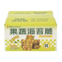 果蔬海苔脆坚果休闲零食上班族营养海苔脆小孩营养好吃解馋小零食